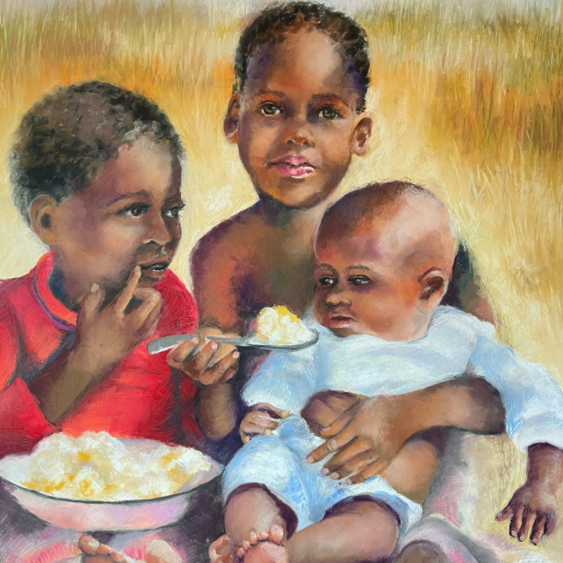 The Breakfast Club |  original pastel art