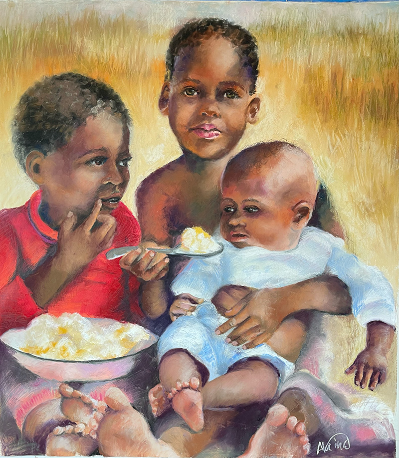 The Breakfast Club | original pastel artwork